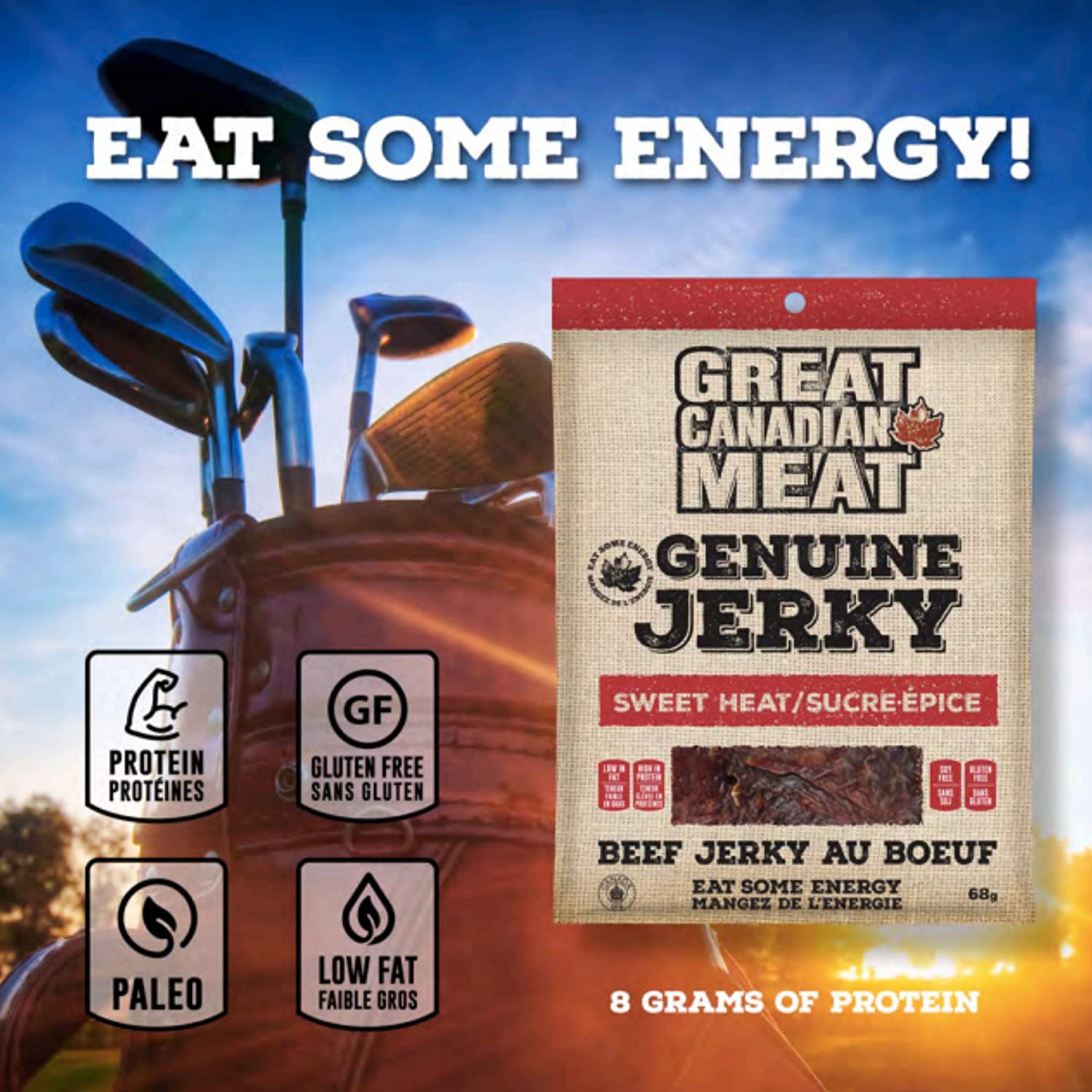 Sweet Heat Beef Jerky (Great Canadian Meat)