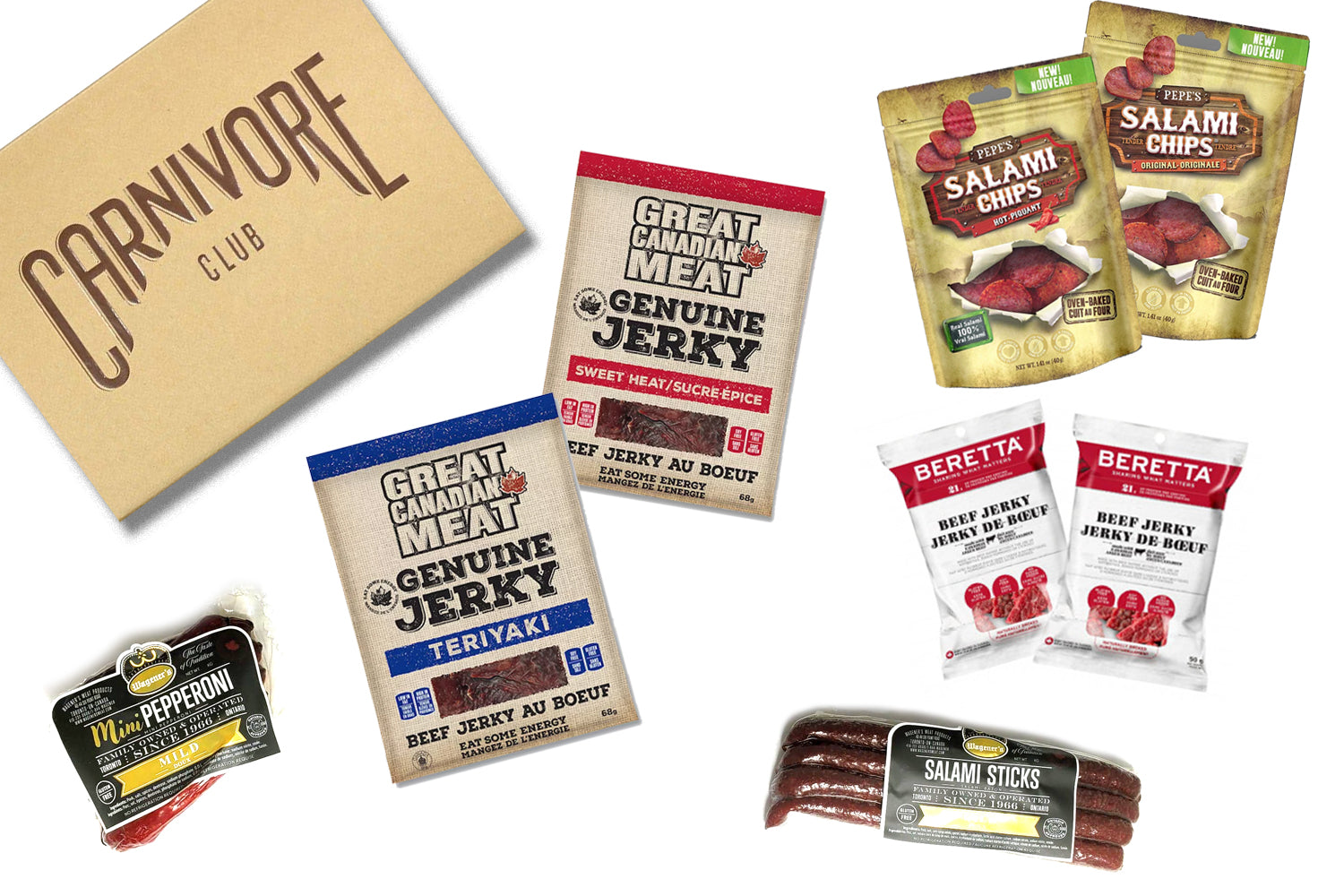 Gluten Free Meat Snacks Sampler