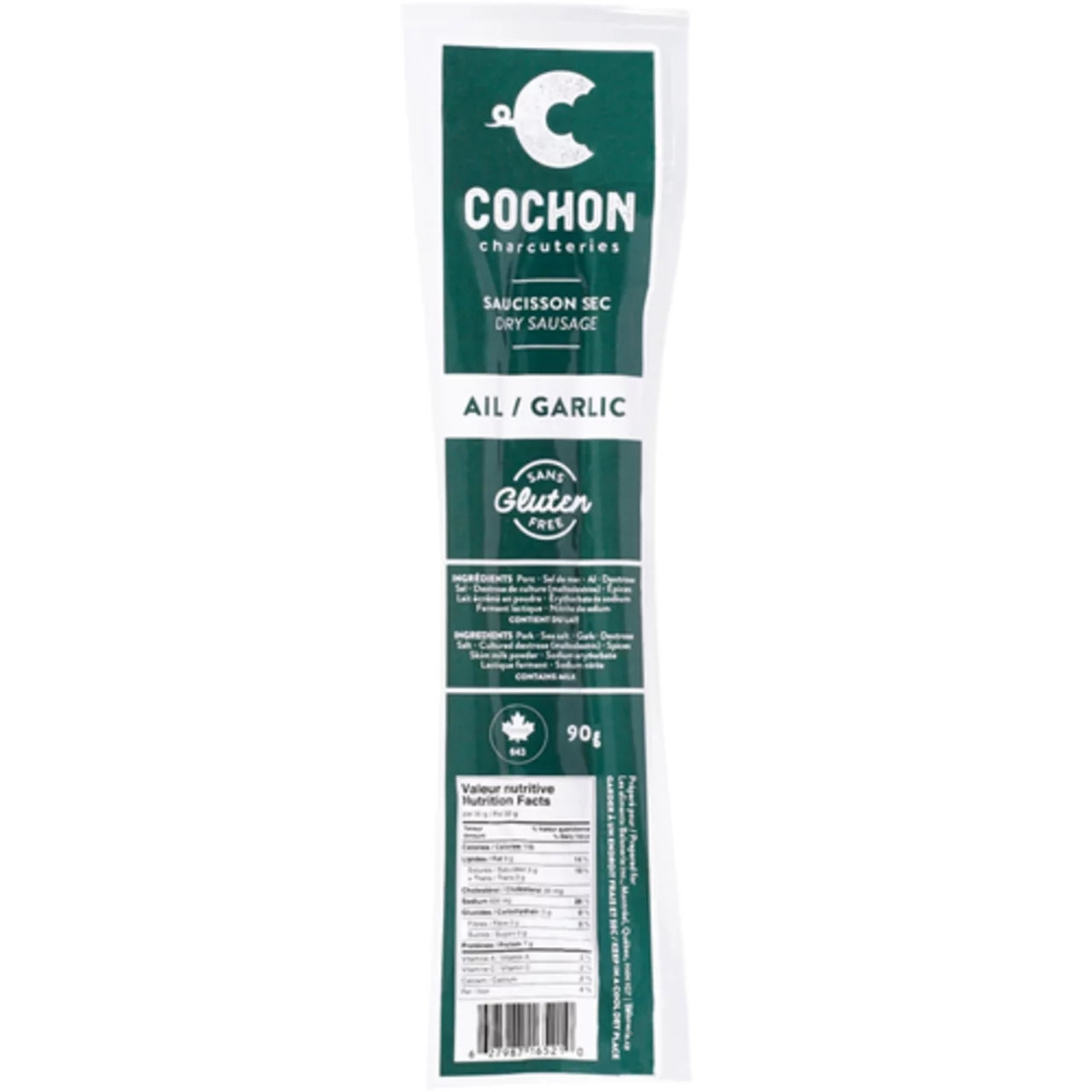 Garlic Sliced Salami (C Cochon)
