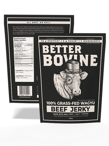 Wagyu Beef Jerky (Better Bovine)