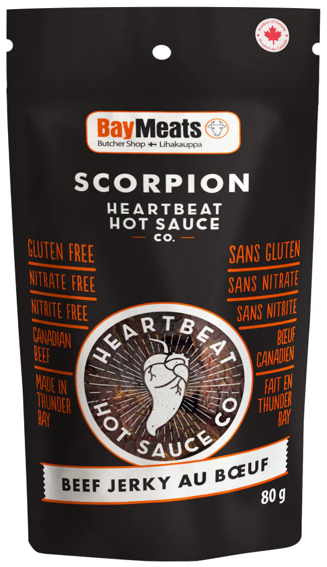 Heartbeat Scorpion Beef Jerky (Bay Meats)