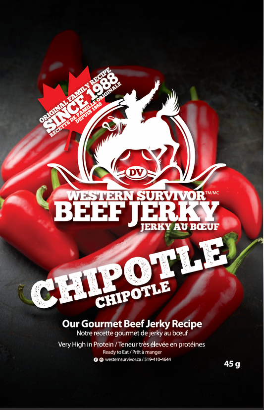 Chipotle Beef Jerky (Western Survivor)