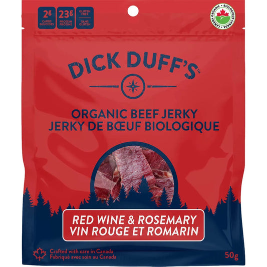 Dick Duff's Red Wine & Rosemary Beef Jerky