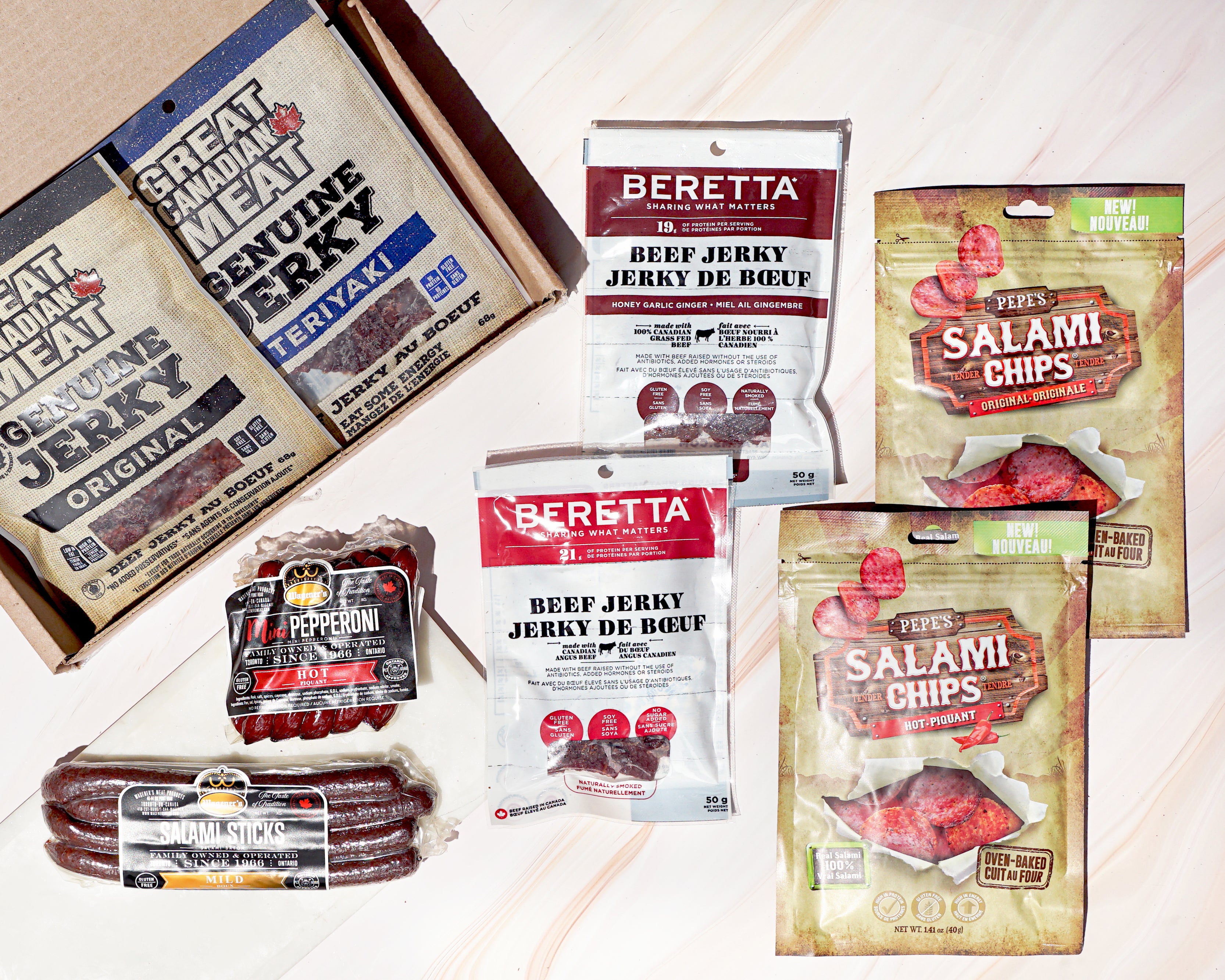 Gluten Free Meat Snacks Sampler