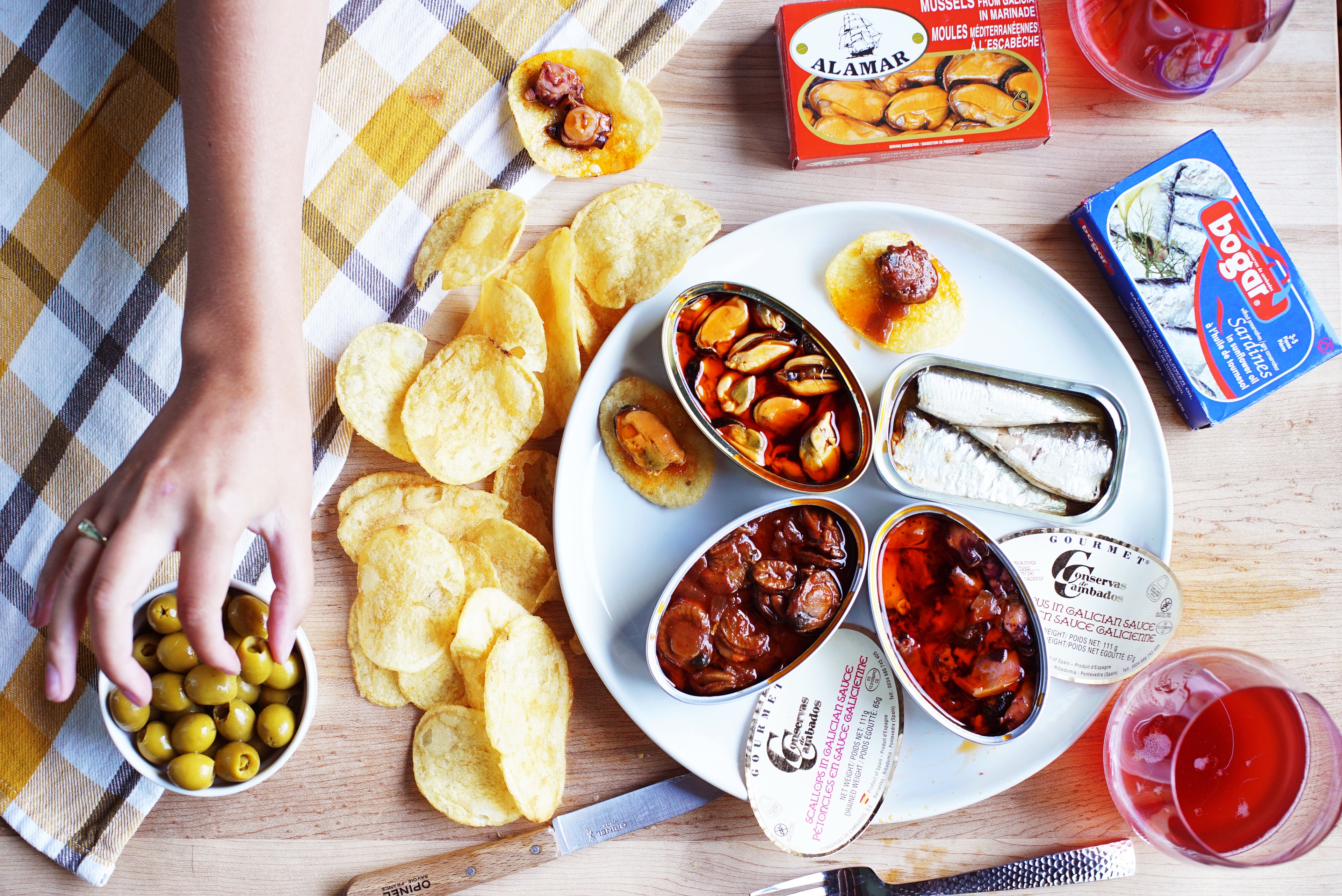 Spanish Seafood Tapas Box (Pescatarian Friendly)