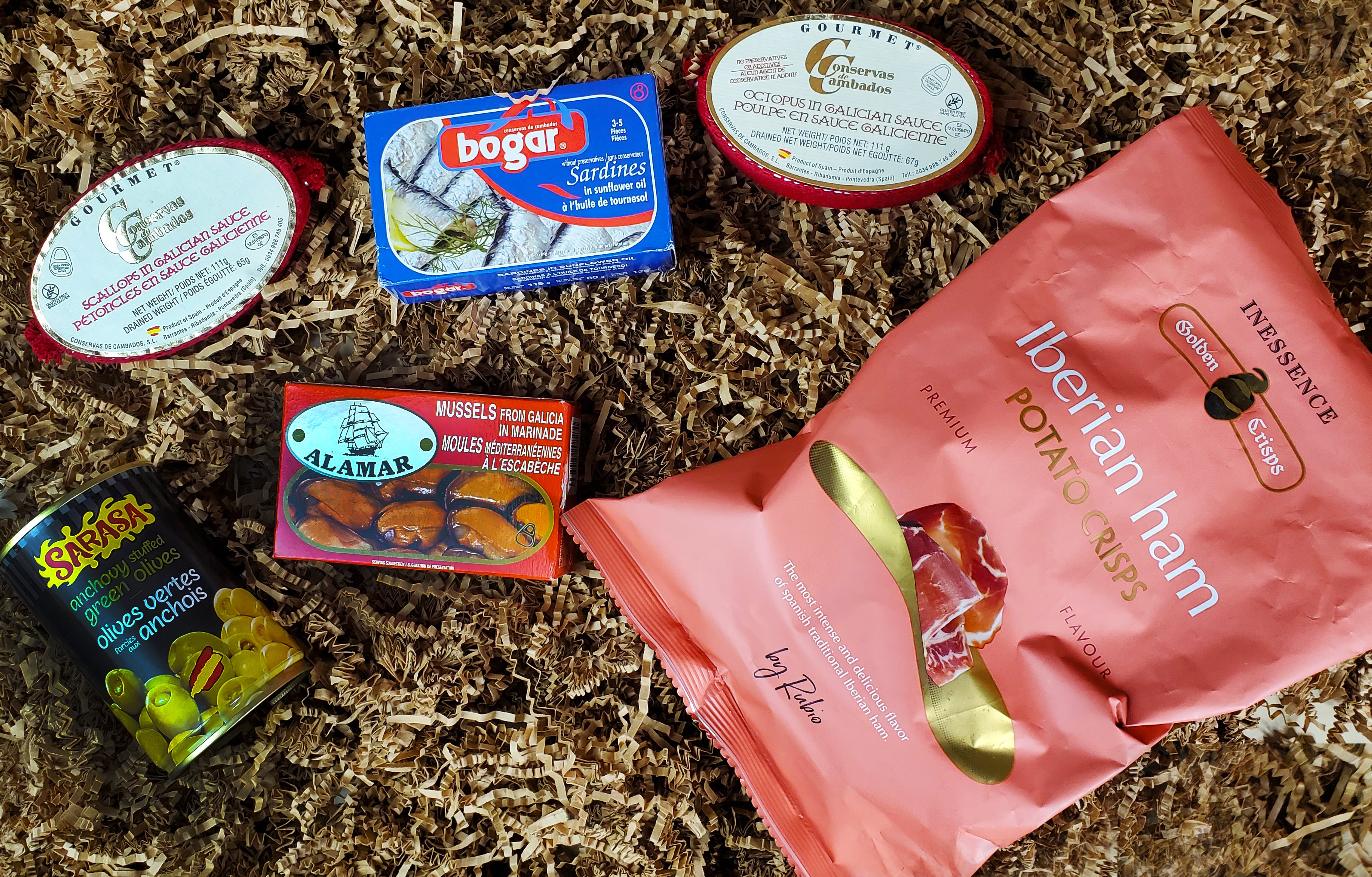 Spanish Seafood Tapas Box (Pescatarian Friendly)