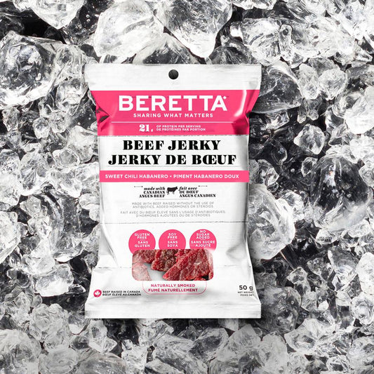 Beretta Farms Sweet Chili Habanero Antibiotic & Hormone Free Beef Jerky